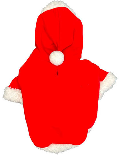 Personalisierter Santa-Hoodie für Hunde