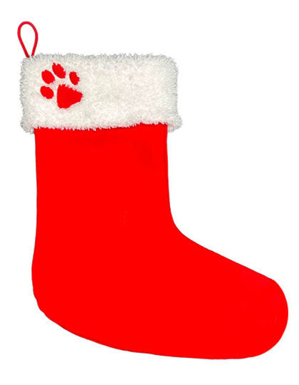 Personalisierter Weihnachtsstrumpf für Hunde